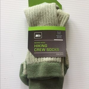 New REI Hiking Crew Socks